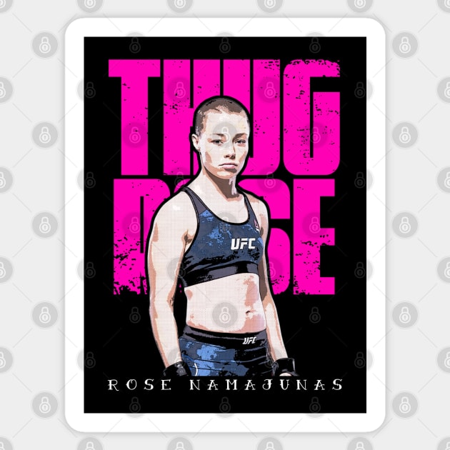 Thug Rose Sticker by lockdownmnl09